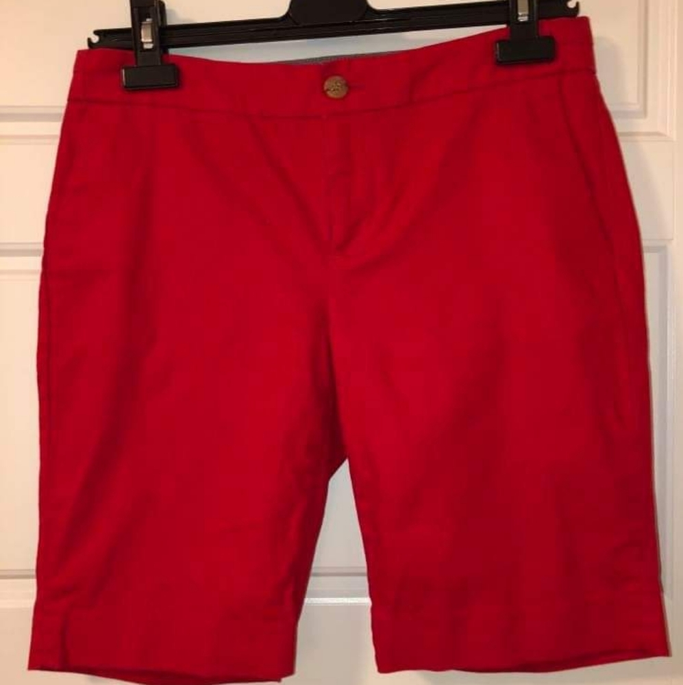 Red Walking Shorts